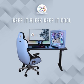 Thermaltake Debuts Its 25th Anniversary Hydrangea Blue Collection
